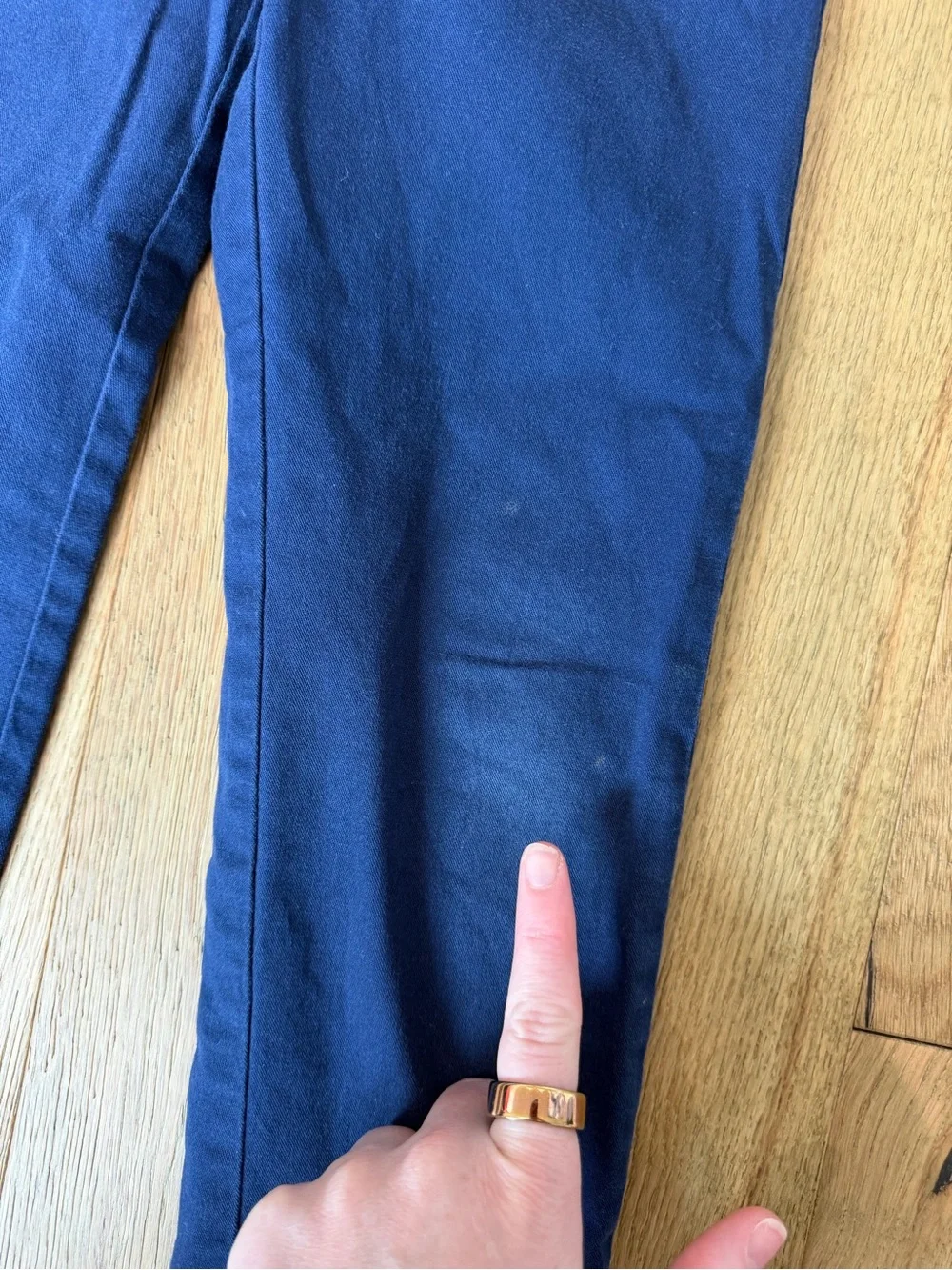 Polo Ralph Lauren Boys Navy Chino Pants Belt Size 5